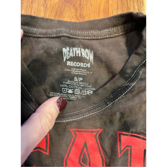 Death Row Records Tye Dye Tee Men’s Small - Picture 2 of 3